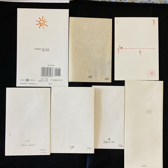 Vintage Unused Greeting Cards w/ Envelopes-Set of 30 - Picture 6 of 10